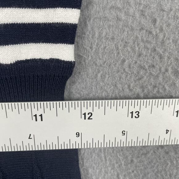 Draper James Dress Womens Small Striped Pleated Knit Short Sleeve Casual Summer - Picture 7 of 8